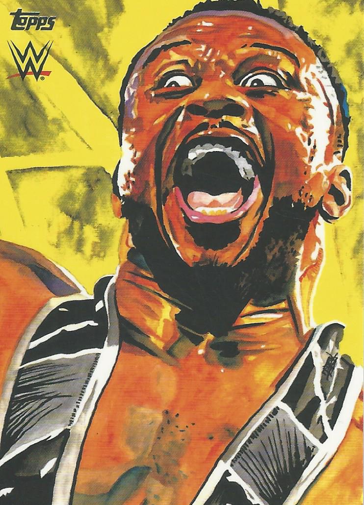 WWE Topps Undisputed 2021 Big E RS-2 trading card PW Catalog