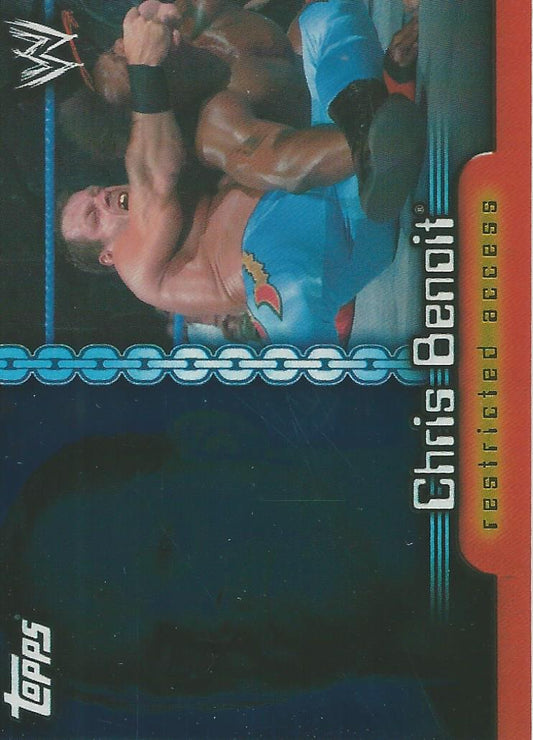 WWE Topps Insider 2006 US Chris Benoit C7 trading card PW Catalog