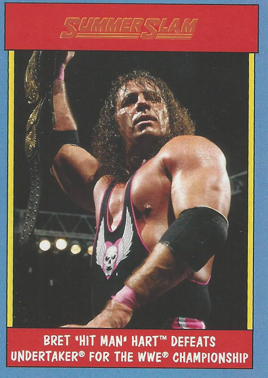 WWE Topps Heritage 2017 Bret Hart #19