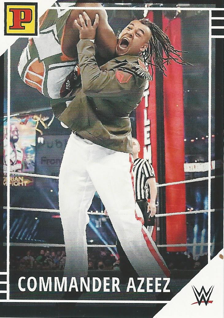 WWE Panini Debut Edition 2022 Commander Azeez #92