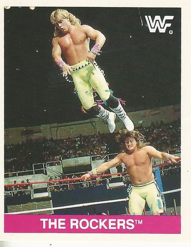 WWF Merlin Sticker Collection 1990 Rockers #92