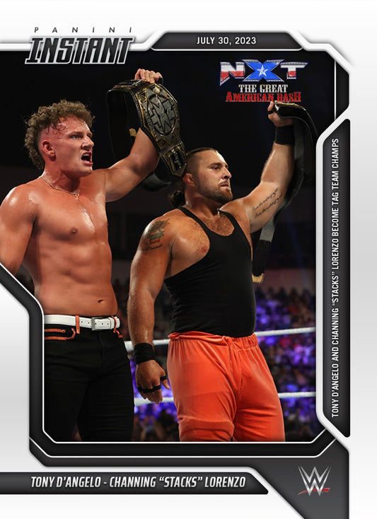 Tony D’angelo – Channing “Stacks” Lorenzo – Tony D’angelo and Channing “Stacks” Lorenzo Become TAG Team Champs