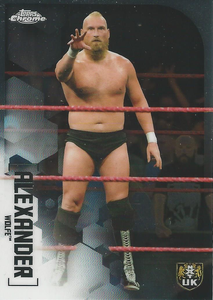 WWE Topps Chrome 2020 Alexander Wolfe #93