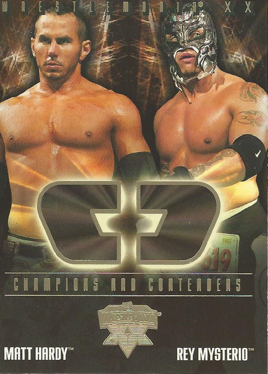 WWE Fleer Wrestlemania XX 2004 Matt Hardy vs Rey Mysterio CC 15 of 17