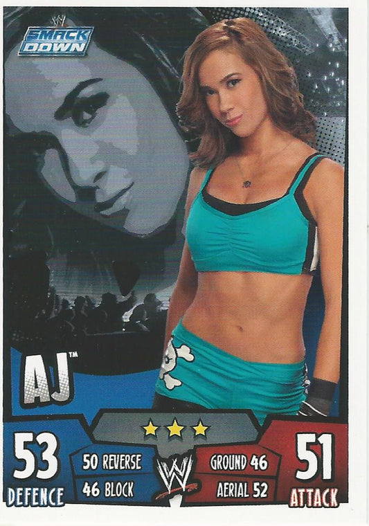 WWE Topps Slam Attax Rumble 2011 AJ Lee #93