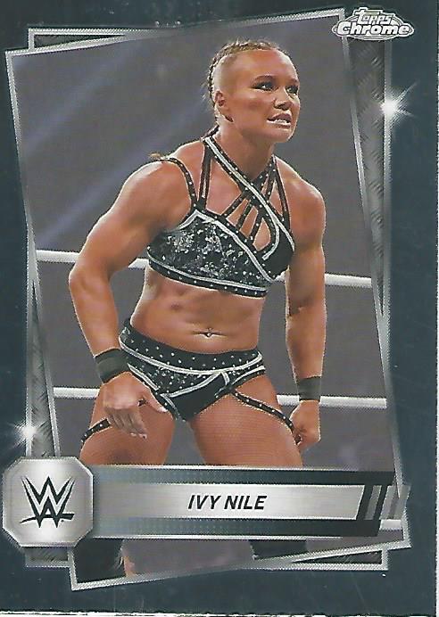 WWE Topps Chrome 2025 Trading Cards Ivy Nile No.93 PW Catalog
