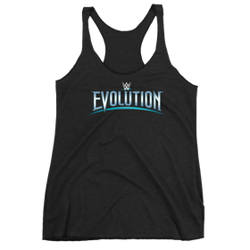 WWE Evolution Logo Women's Racerback Tank Top Tank Top PW Catalog