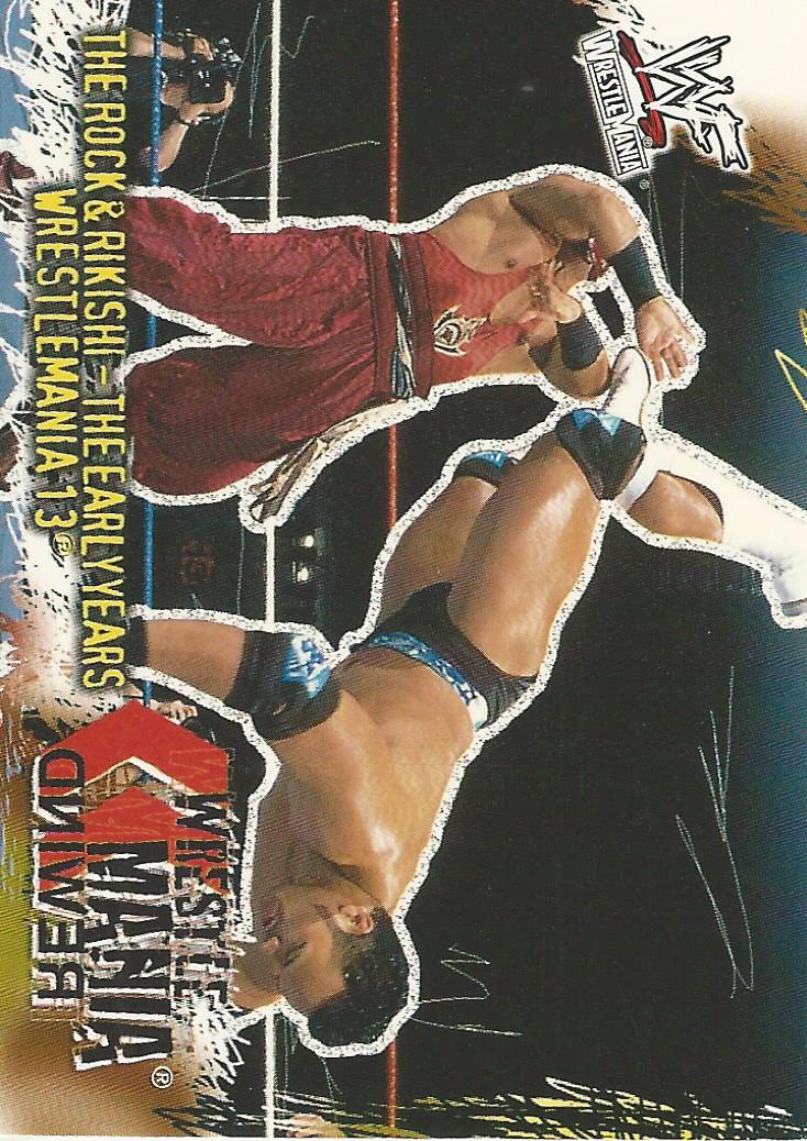 WWF Fleer Wrestlemania 2001 The Rock #94