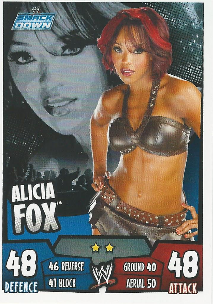 WWE Topps Slam Attax Rumble 2011 Alicia Fox #94