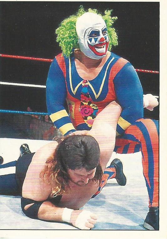 WWF Panini 1995 Sticker Collection Doink the Clown #94