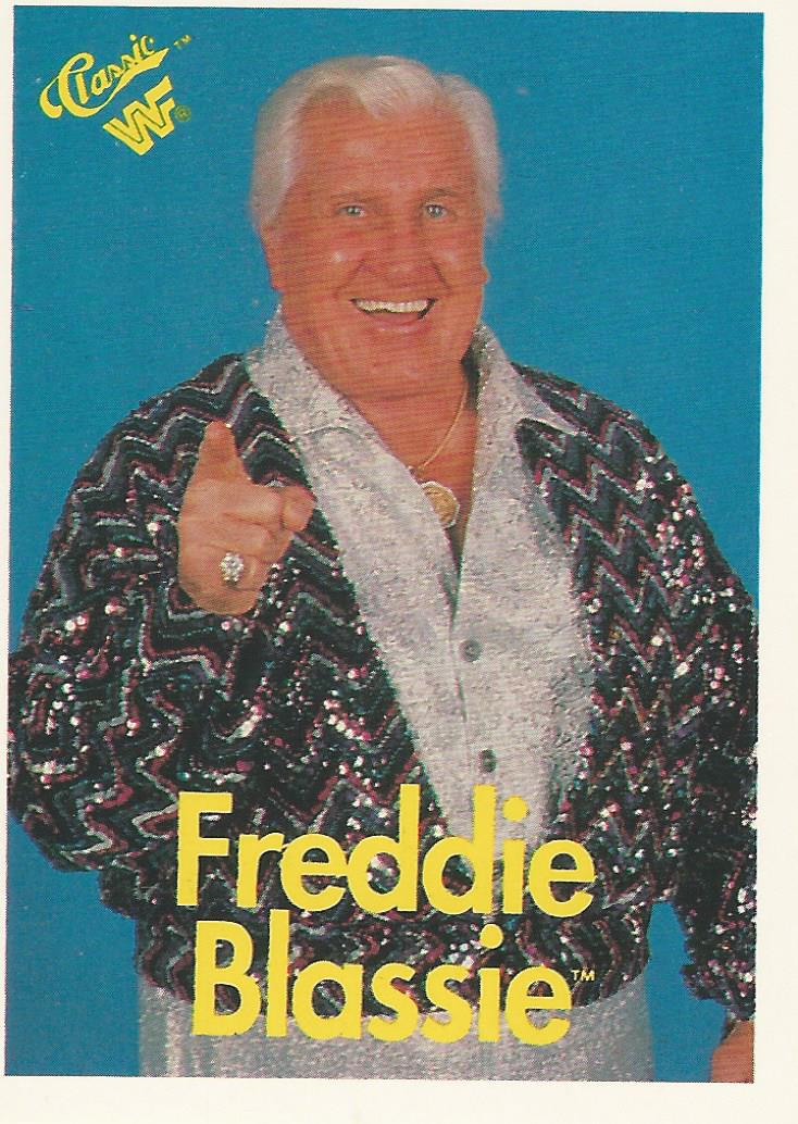 WWF Classic Trading Cards 1990 Freddie Blassie No.94 trading card PW Catalog