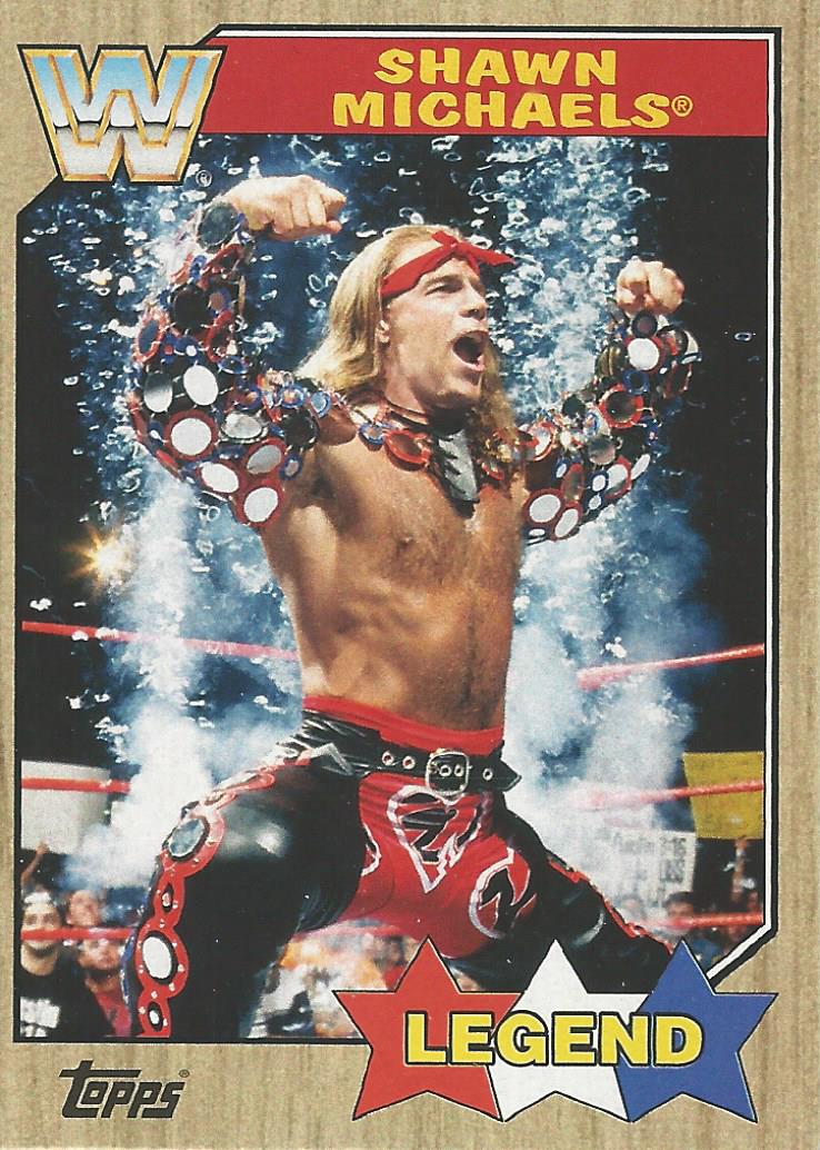 WWE Topps Heritage 2017 Shawn Michaels #94