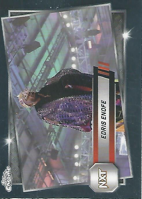 WWE Topps Chrome 2025 Trading Cards Edris Enofe No.94 PW Catalog