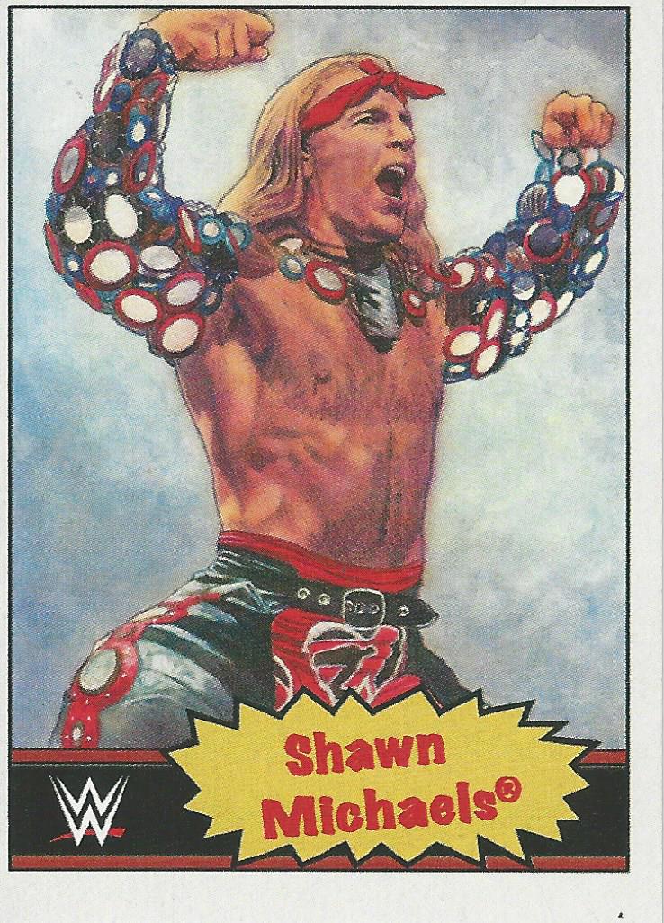 WWE Topps Living Set 2021 Shawn Michaels #95