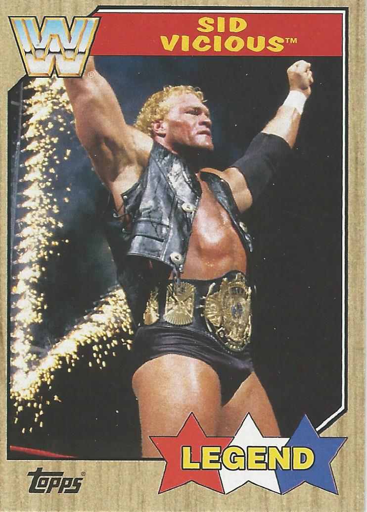 WWE Topps Heritage 2017 Sid Vicious #95