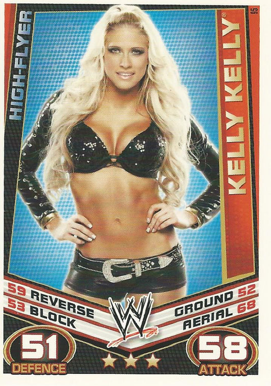 WWE Topps Slam Attax Rebellion 2012 Kelly Kelly #95