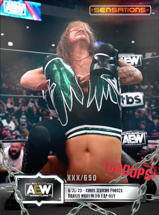 6/21/23 – LE Suzuki Gods – Chris Jericho Forces Darius Martin to TAP Out