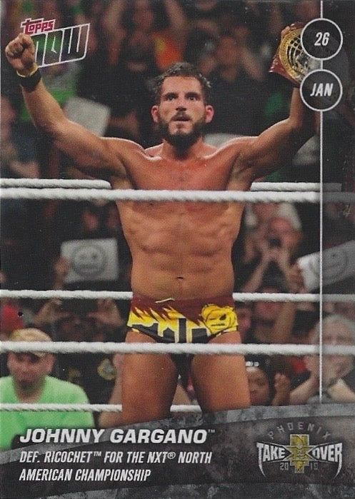 Johnny Gargano DEF. Ricochet for the NXT North American Championship
