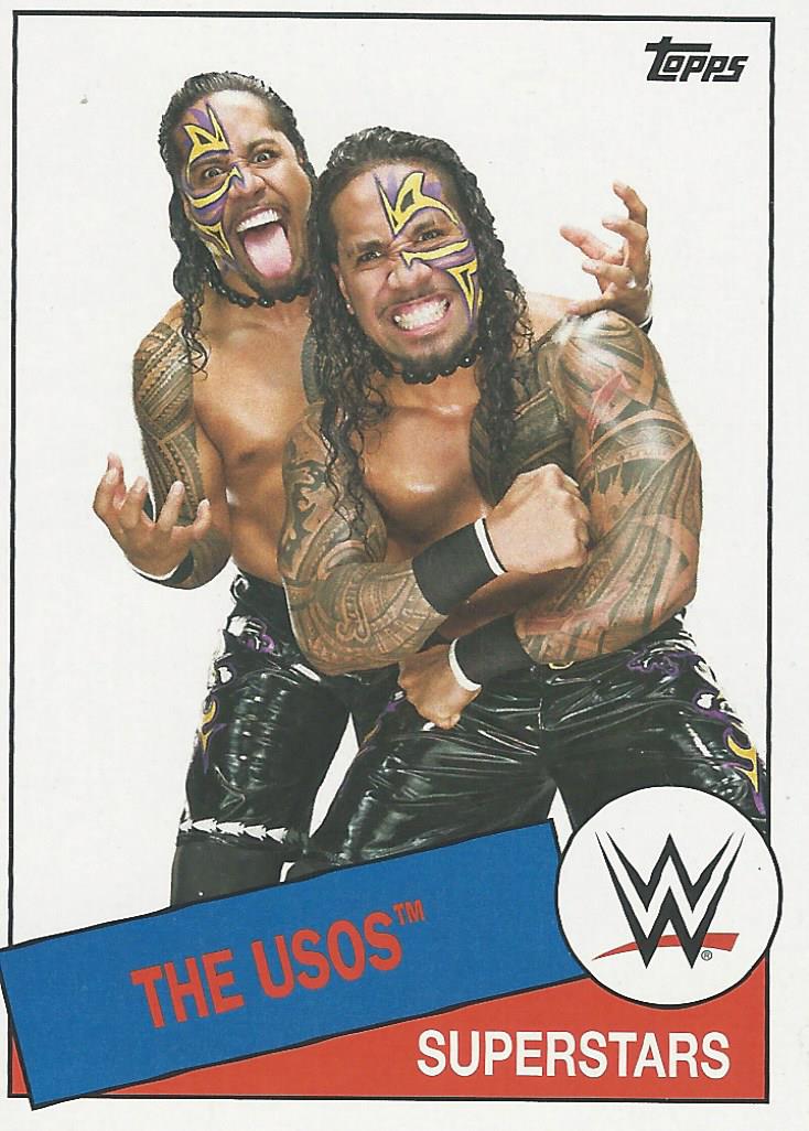 WWE Topps Heritage 2015 The Usos #98