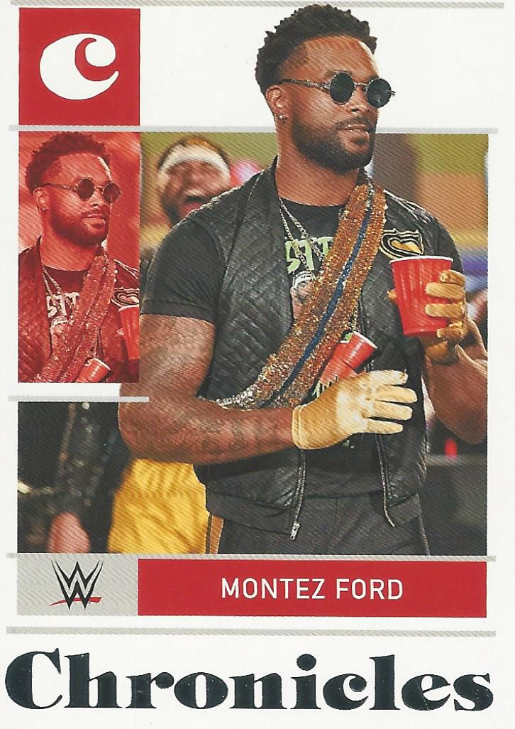 WWE Panini Chronicles 2022 Montez Ford #16