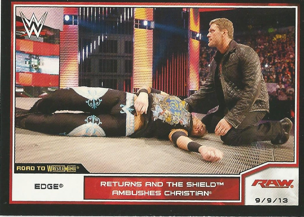 WWE Topps Road to WrestleMania 2014 Edge #38