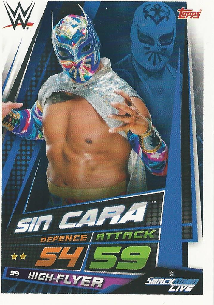 WWE Topps Slam Attax Universe 2019 Sin Cara #99