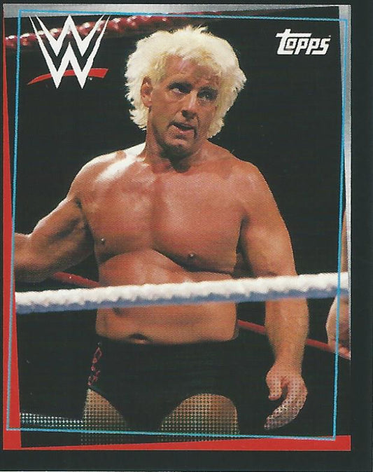 WWE Topps Road to Wrestlemania Stickers 2021 Ric Flair #99