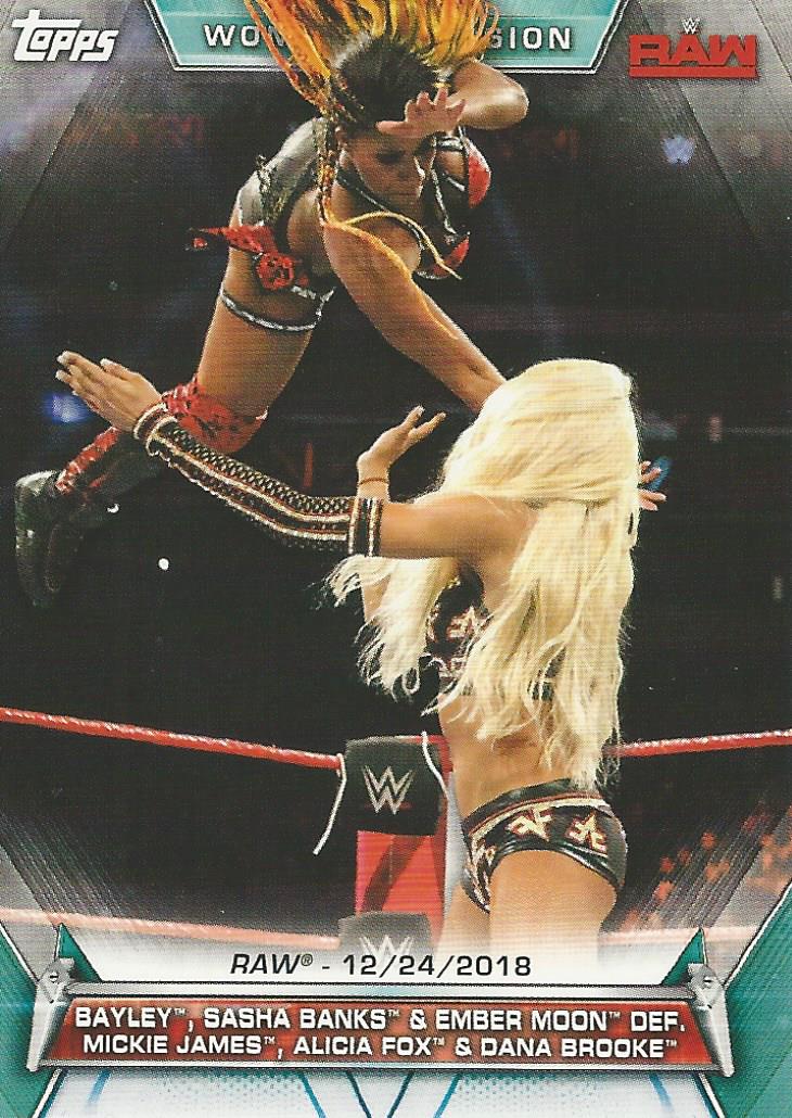 WWE Topps Women Division 2019 Ember Moon #99
