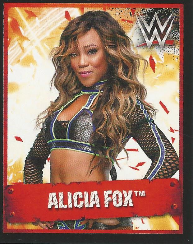 WWE Topps Stickers 2017 Alicia Fox #99
