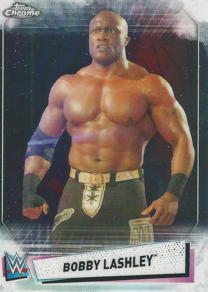 WWE Topps Chrome 2021 Bobby Lashley #9