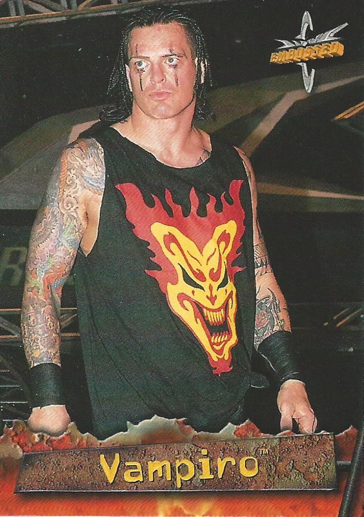 WCW Topps Embossed 1999 Vampiro #9