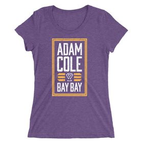 Adam Cole "Bay Bay" Women's Tri-Blend T-shirt