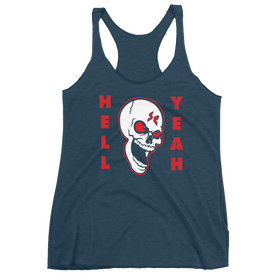 Stone Cold Steve Austin "Hell Yeah" Women's Racerback Tank Top