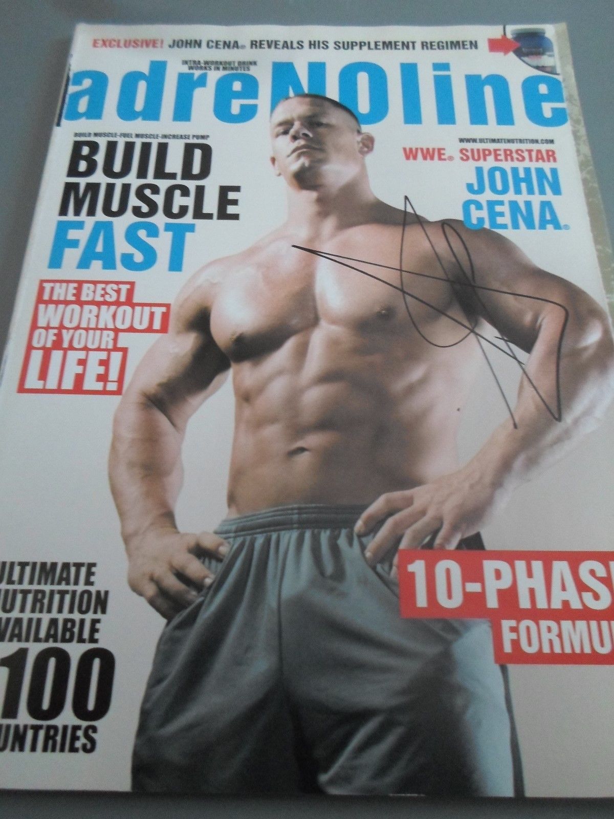 Adrenoline Magazine John Cena Magazine PWcatalog