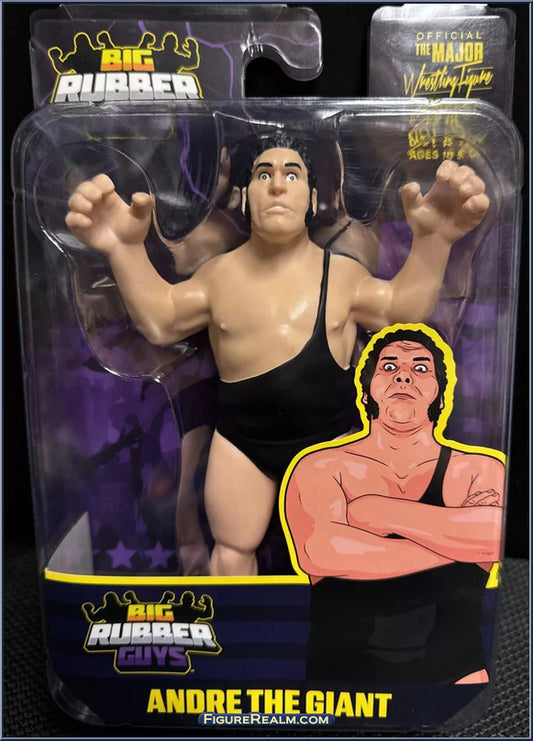 Big Rubber Guys Andre the Giant Black Singlet Series 4 Action & Toy Figures PWcatalog