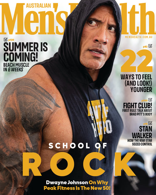 Australian Men's Health Magazine The Rock