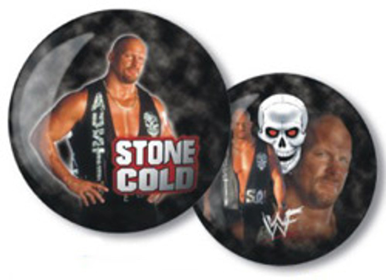 Stone Cold Steve Austin Bowling Ball WWF Viz-A-Ball 2001 Pwcatalog