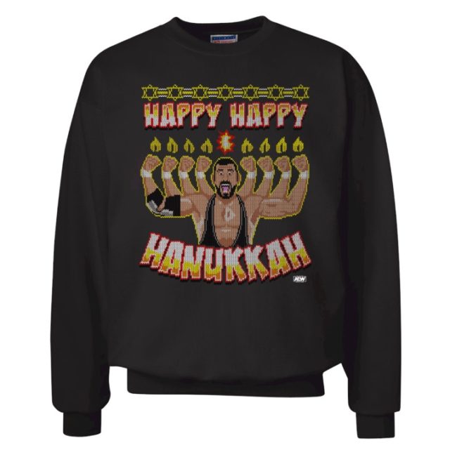 Colt Cabana Happy Hanukkah Holiday Sweatshirt Pwcatalog