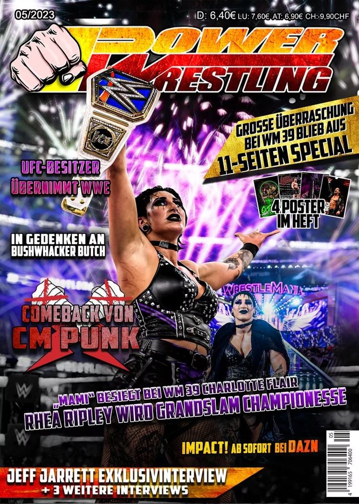 Power Wrestling Magazine May 2023 Magazine PWcatalog