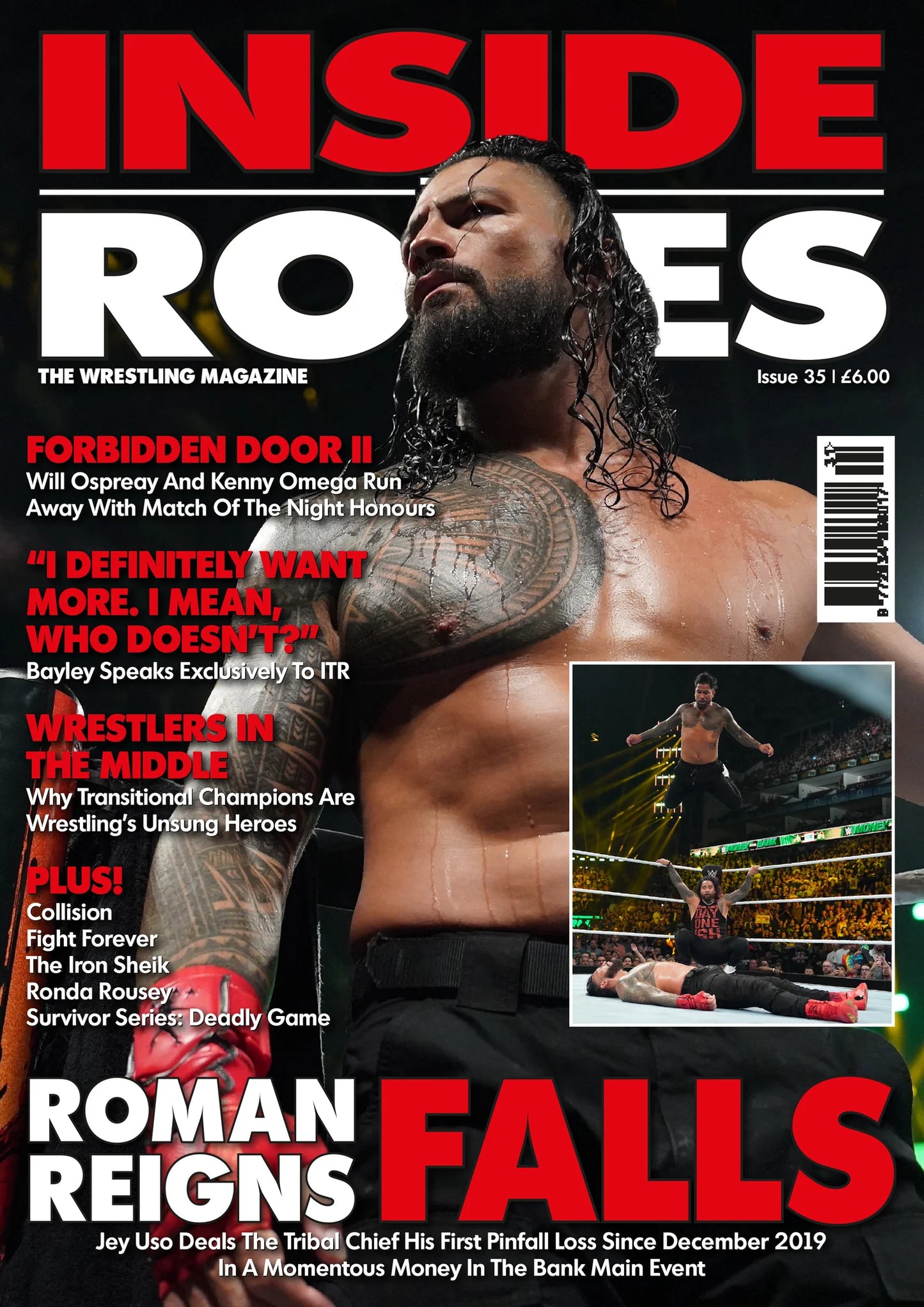 Inside The Ropes August 2023 Vol 35 Magazine PWcatalog