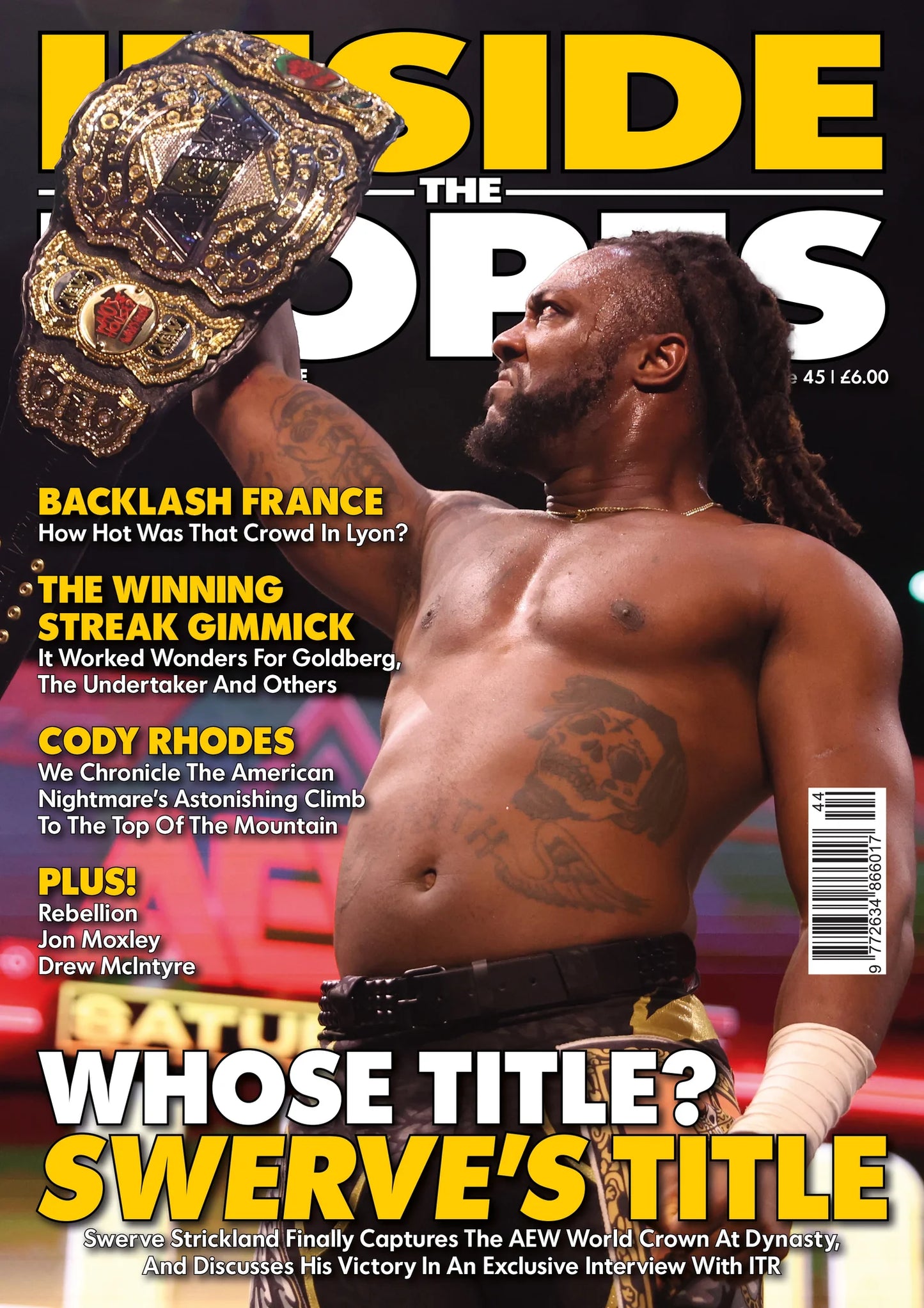 Inside The Ropes June 2024 Vol 45 Magazine PWcatalog