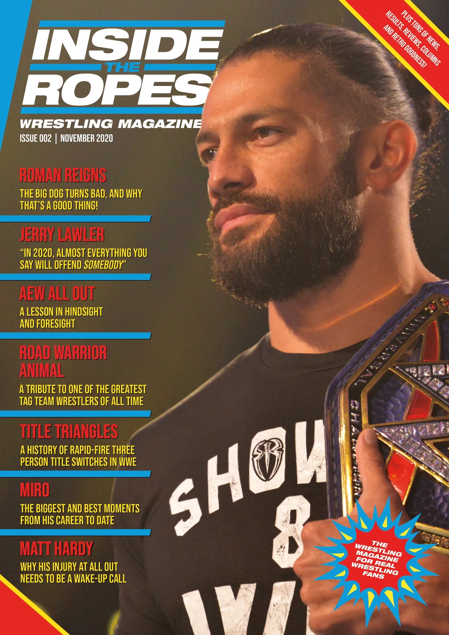 Inside The Ropes November 2020 Vol 2 Magazine PWcatalog