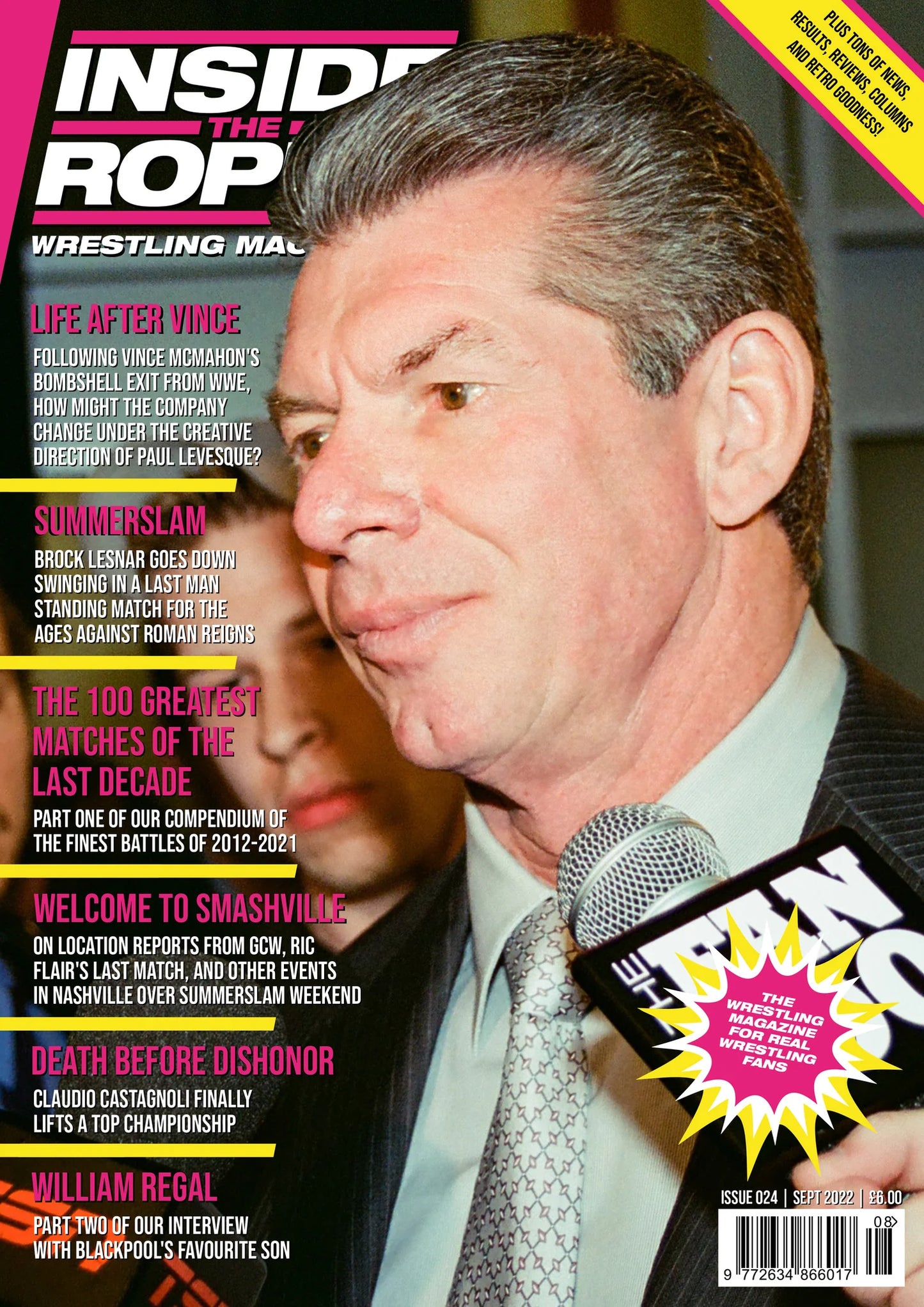 Inside The Ropes September 2022 Vol 24 Magazine PWcatalog