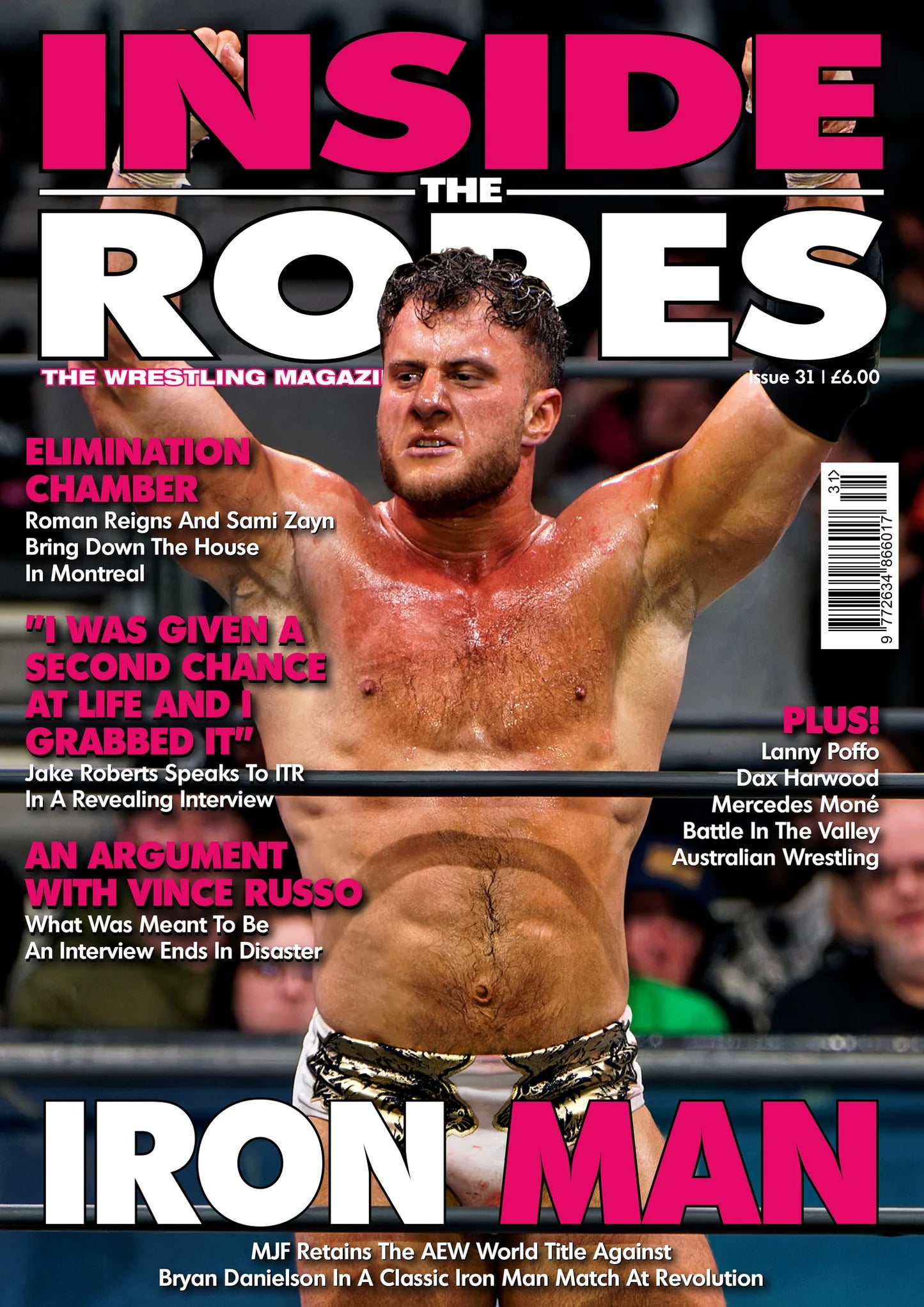 Inside The Ropes April 2023 Vol 31 Magazine PWcatalog