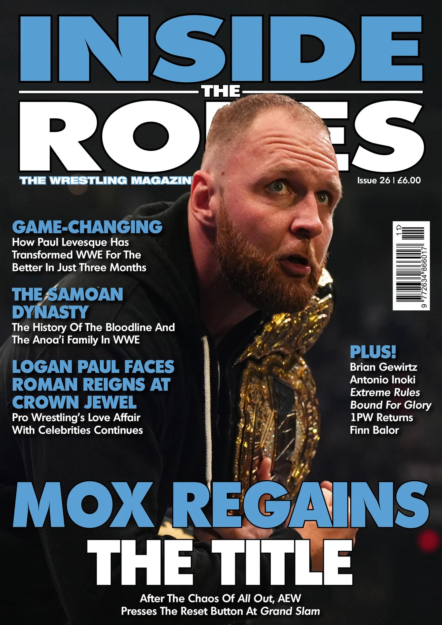 Inside The Ropes November 2022 Vol 26 Magazine PWcatalog