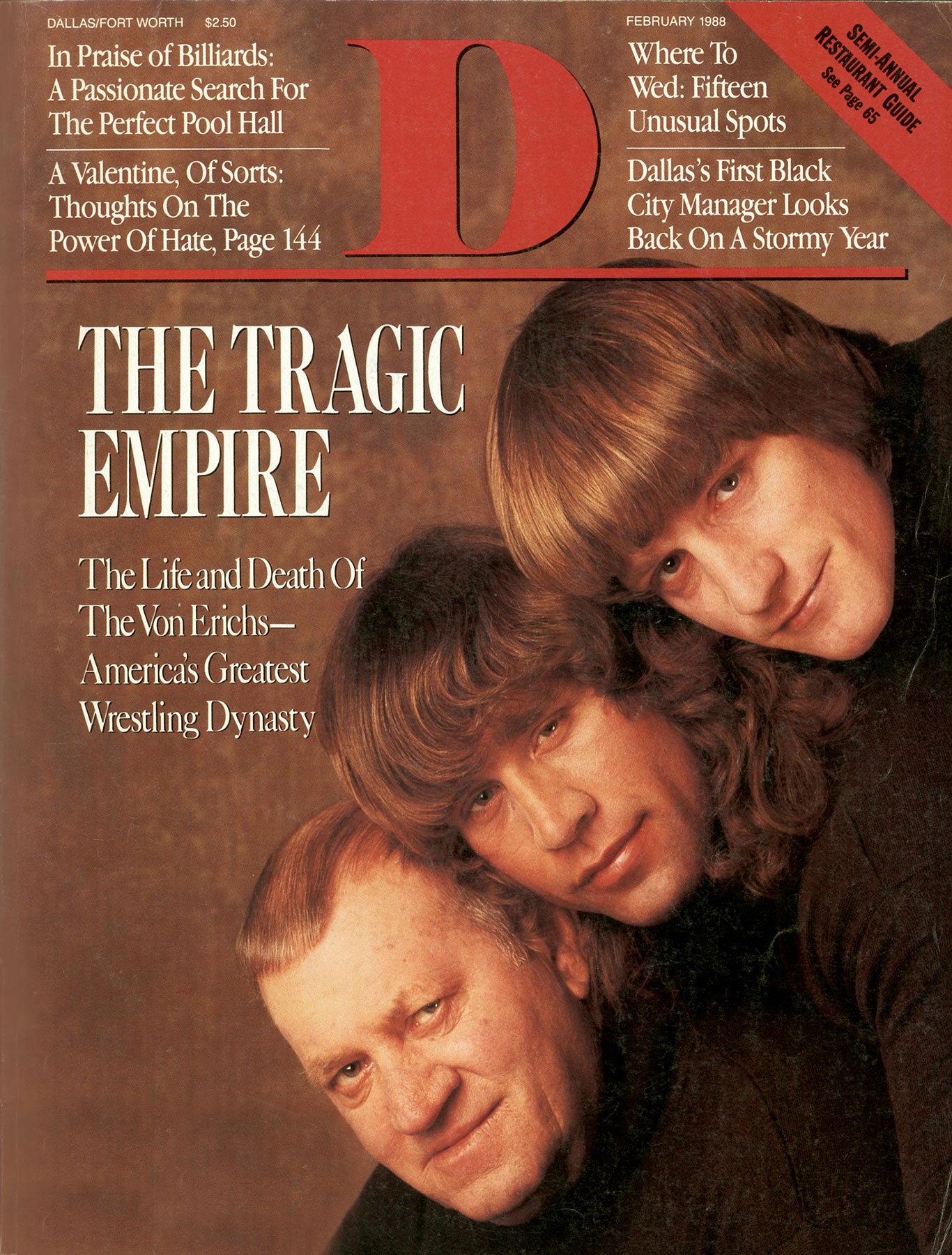 D Magazine February 1988 Magazine PWcatalog