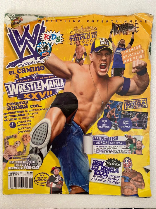 WWE Kids Spanish #6 2011 February