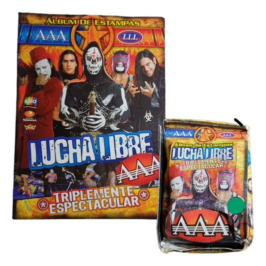 AAA Triplemente Espectacular Stickers Album 2006 From Mexico Stickers Album PW Catalog