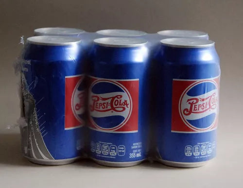 El Santo Pepsi can from Mexico 355ml 1998 PW Catalog