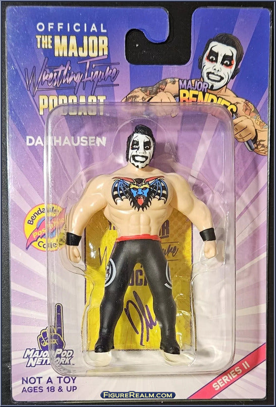 Major Wrestling Figure Podcast Major Bendies Series 2 Danhausen Action & Toy Figures PWcatalog
